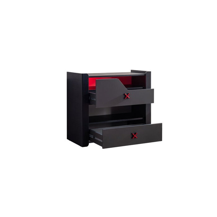 Hanah Home Cómoda Gaming Zone Antracita